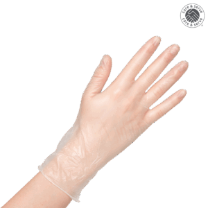 Vinylhandschuh transparent gepudert wiroBASIC P